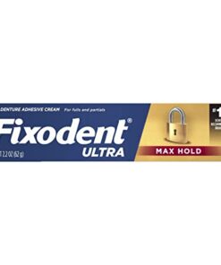 Fixodent Ultra Max Hold Dental Adhesive, 2.2 Oz