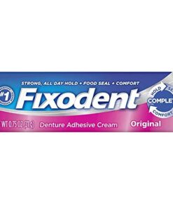 Fixodent Denture Adhesive Cream – Neutral Taste By Fixodent