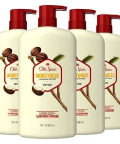 Old Spice Body Wash For Men, Dragonblast, Long Lasting Lather, 30 Fl Oz (Pack Of 4)