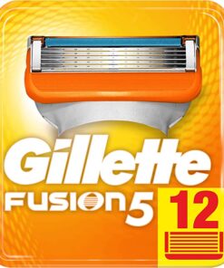Gillette Fusion5 Men’s Razor Blades Pack Of 12 Refills