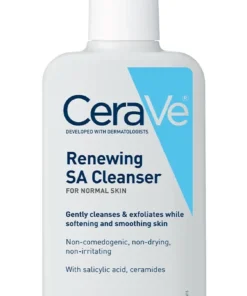 CeraVe Renewing SA Face Cleanser For Normal Skin, 8 Oz.